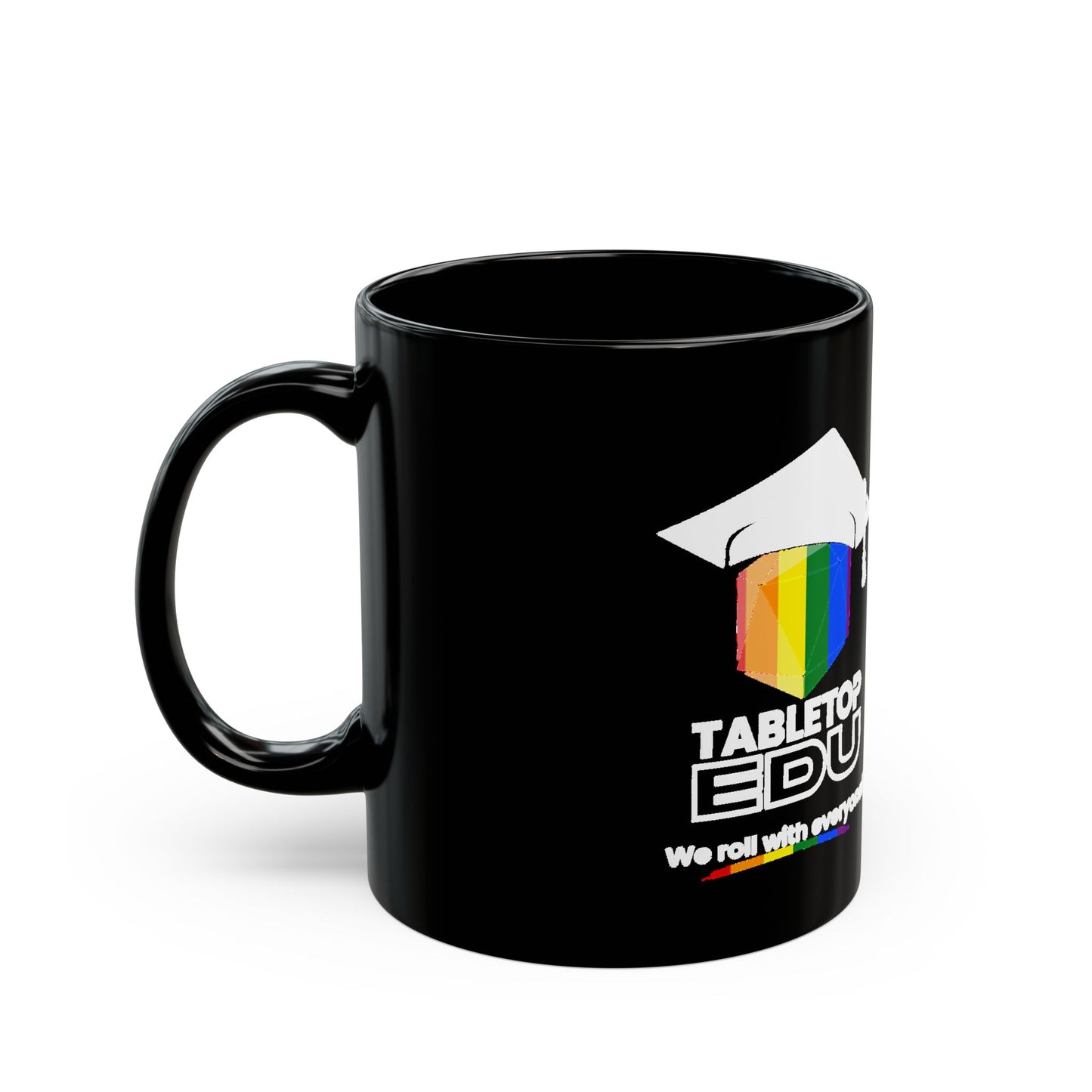 Black Pride Graduation Mug – Rainbow Cap & Class of 2024 Ceramic Coffee Cup (11oz/15oz)