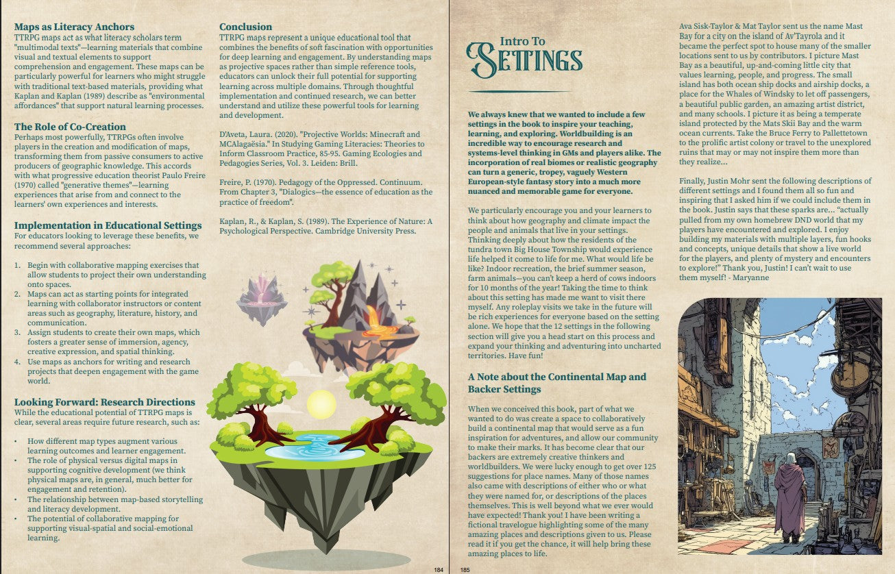 Adventures in Teaching and Learning with TTRPGs -- eBook/PDF or limited edition hardcover